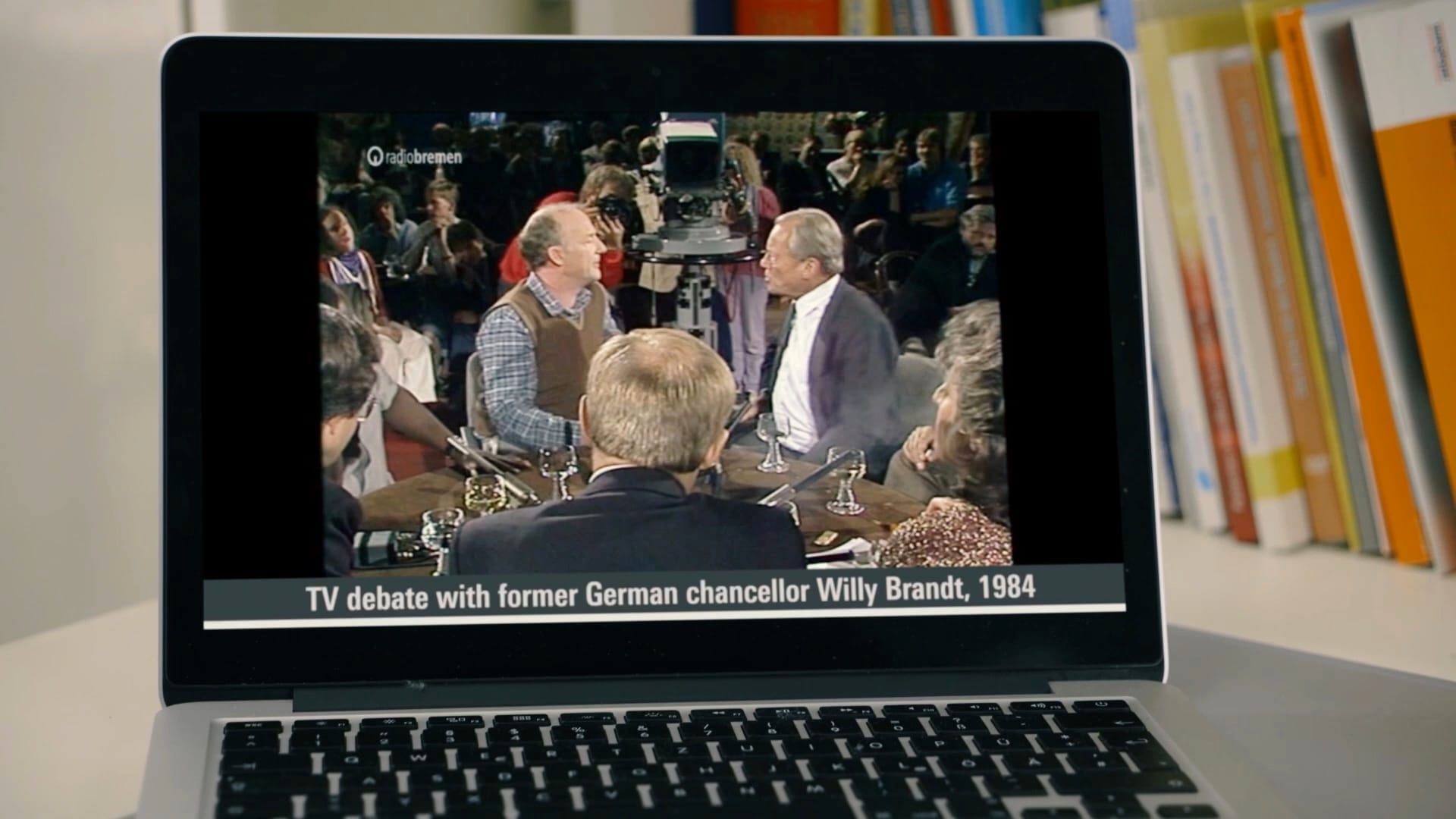 Video: Wolff Geisler in TV-Diskussion mit Willy Brandt über deutsche Rüstungsexporte